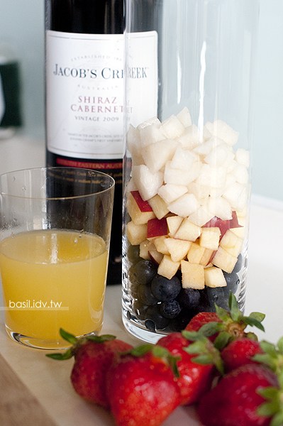 水果與傑卡斯葡萄酒的絕妙結合‧Sangria、草莓氣泡酒、檸檬氣泡酒