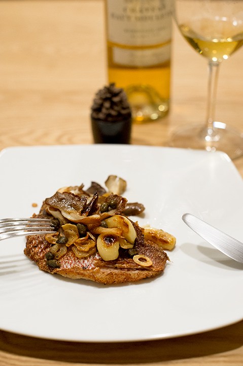 紳士般的波爾多葡萄酒，與奶油魚排和嫩煎小羔羊